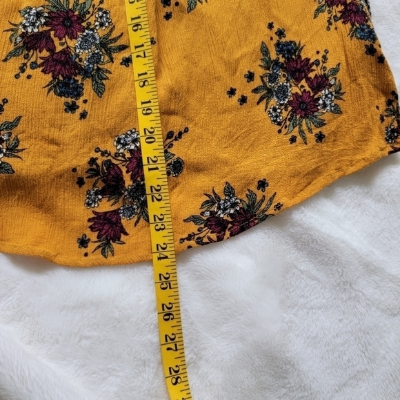 Lira Floral Flowy Boho Tunic Dress Top - Picture 7 of 11